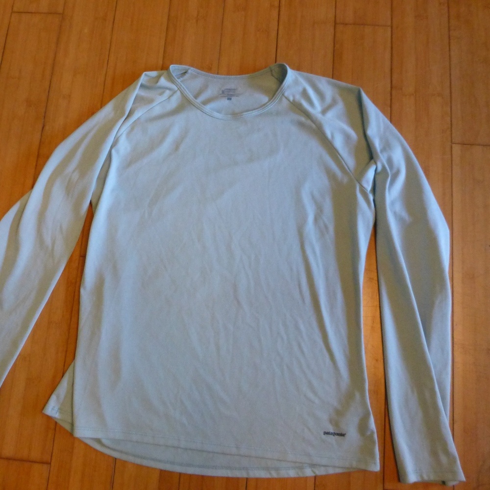 patagonia womans ls layering tee shirt lar…